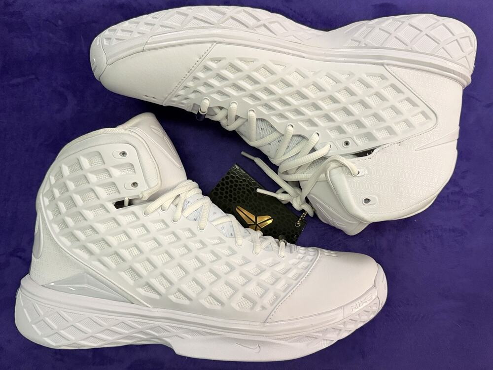 Nike Kobe 3 Protro Basketball Shoes Halo Triple White HM4351-100 Men's NWHB SZ11